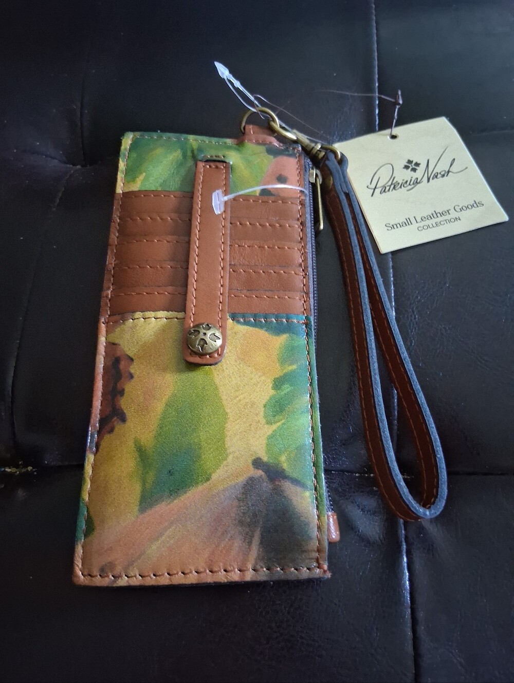 Patricia Nash Small Wallet/cardholder, 'Alanna Watercolor Butterfly'